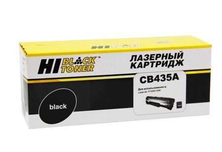 Картридж Hi-Black HB-CB435A, Black